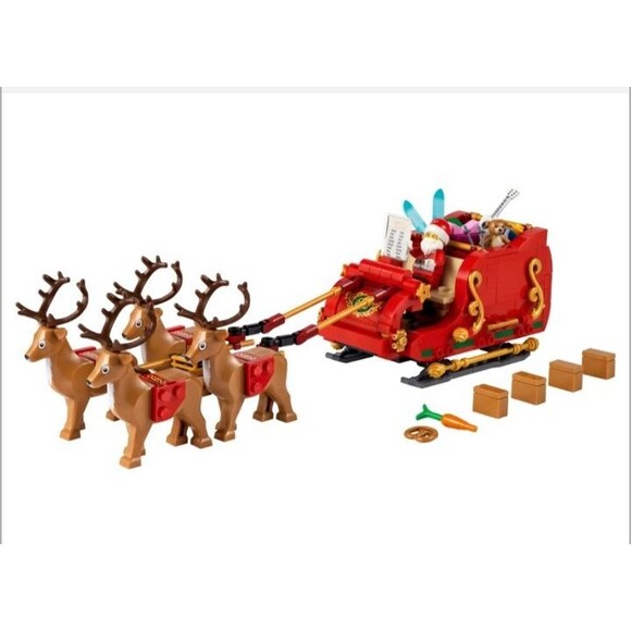 Lego Christmas Santa Sleigh 40499 Sealed NIB Retired Holiday Decoration - Picture 3 of 9
